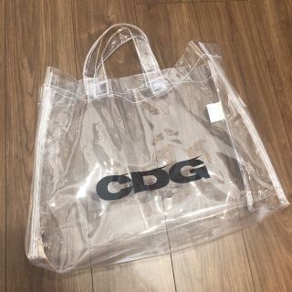 コムデギャルソン(COMME des GARCONS)のCOMME des GARCONS コムデギャルソン CDGロゴ PVC バッグ(トートバッグ)