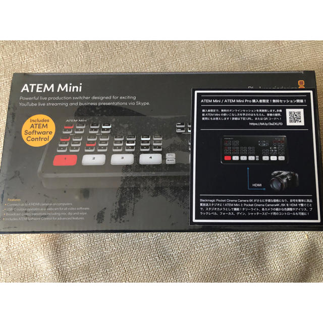 BlackMagicDesign　 ATEM Mini 新品