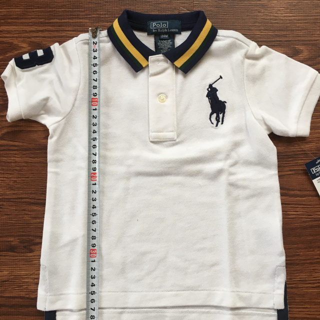 POLO RALPH LAUREN(ポロラルフローレン)のラルフローレン　ポロシャツ　24M キッズ/ベビー/マタニティのベビー服(~85cm)(シャツ/カットソー)の商品写真