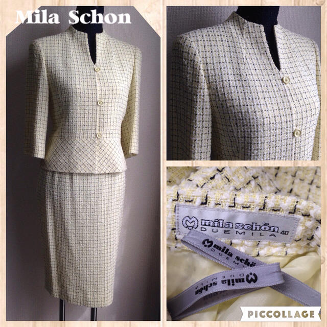 mila schon(ミラショーン)のMila Schon春物スーツ レディースのフォーマル/ドレス(スーツ)の商品写真
