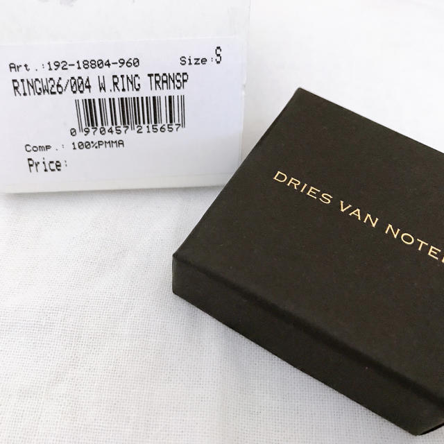 DRIES VAN NOTEN(ドリスヴァンノッテン)のお値下げ【ドリス ヴァン ノッテン(DRIES VAN NOTEN)】リング レディースのアクセサリー(リング(指輪))の商品写真