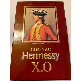 ヘネシー Hennessy X.O ゴールドキャップ グリーンボトル(ブランデー)