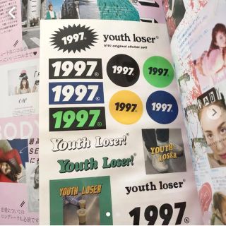 vivi  youth loser 1997 ステッカー付き(ファッション)