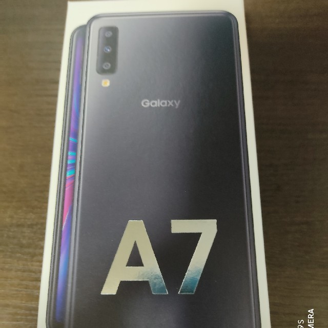 新品未開封 スマホ ギャラクシー A7 ブラック Galaxy A7