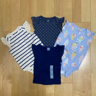 ベビーギャップ(babyGAP)の☆ baby Gap ☆ ボディオール & トップス ４点Set ☆(ロンパース)