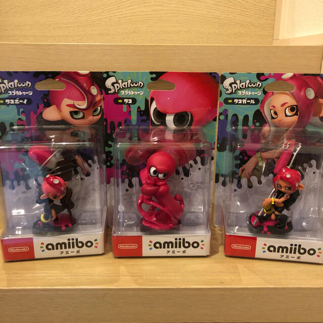 Nintendo Switch(ニンテンドースイッチ)のamiibo スプラトゥーン　セット エンタメ/ホビーのフィギュア(ゲームキャラクター)の商品写真