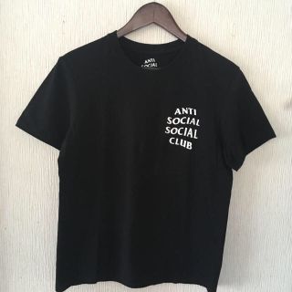 アンチ(ANTI)のANTI SOCIAL SOCIAL CLUB★黒Tシャツ★Mサイズ(Tシャツ/カットソー(半袖/袖なし))