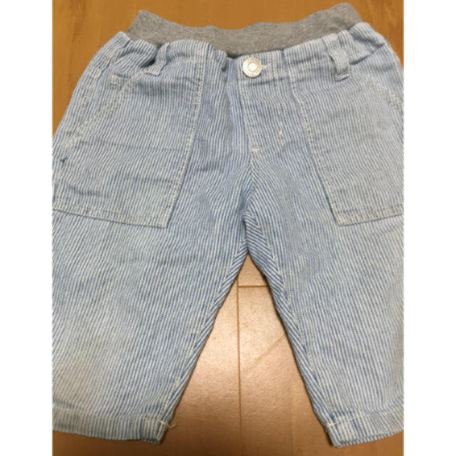 ストライプハーフパンツ キッズ/ベビー/マタニティのキッズ服男の子用(90cm~)(パンツ/スパッツ)の商品写真