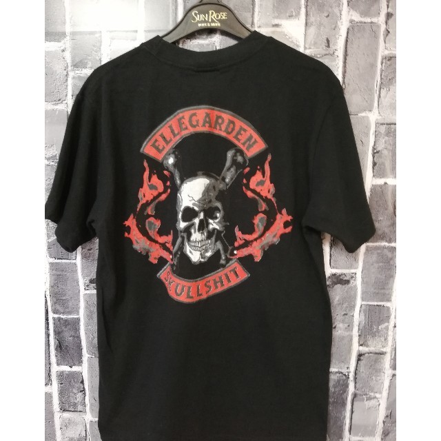 SKULL SHIT(スカルシット)の希少★ELLEGARDEN エルレガーデン スカルシット Tシャツ Sサイズ エンタメ/ホビーのタレントグッズ(ミュージシャン)の商品写真