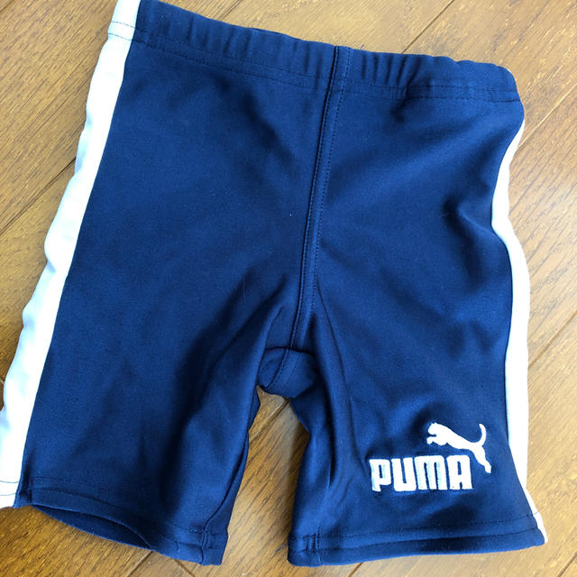 PUMA(プーマ)のプーマ　ワンピース　スクール水着等3点セット　110㎝　120㎝ キッズ/ベビー/マタニティのキッズ服男の子用(90cm~)(水着)の商品写真