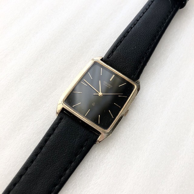 SEIKO - SEIKO スクエア メンズクォーツ腕時計 電池あり ベルト SEIKO - SEIKO スクエア メンズクォーツ腕時計 電池あり ベルト