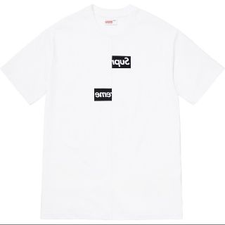 コムデギャルソン(COMME des GARCONS)のSplit Box Logo Tee / Comme des Garcons(Tシャツ/カットソー(半袖/袖なし))