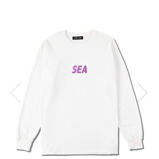 シー(SEA)の【新品未使用】20SS WIND AND SEA ロンT 白 Lサイズ(Tシャツ/カットソー(七分/長袖))