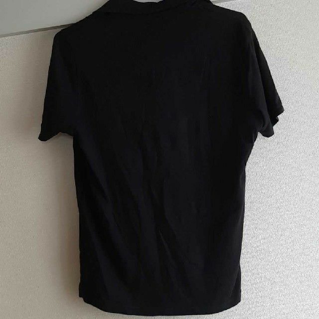 黒 ブラック ポロシャツ メンズのトップス(ポロシャツ)の商品写真