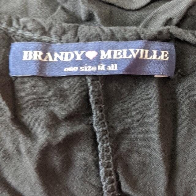 Brandy Melville(ブランディーメルビル)のBrandy Melville キャミソール　ブラック レディースのトップス(キャミソール)の商品写真