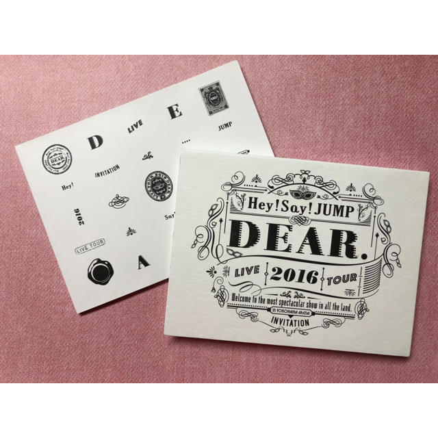 Hey! Say! JUMP(ヘイセイジャンプ)のHey!Say!JUMP LIVE TOUR 2016 DEAR.  エンタメ/ホビーのDVD/ブルーレイ(ミュージック)の商品写真