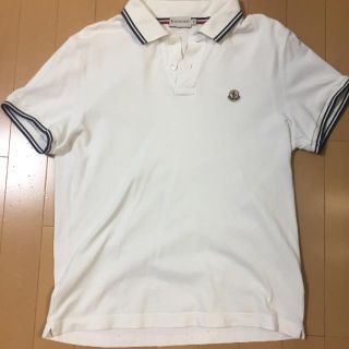 モンクレール(MONCLER)の【美品】メンズモンクレール　半袖ポロシャツ(ポロシャツ)