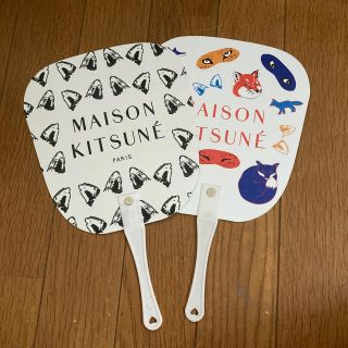 メゾンキツネ(MAISON KITSUNE')のメゾンキツネ　うちわ2点セット(その他)