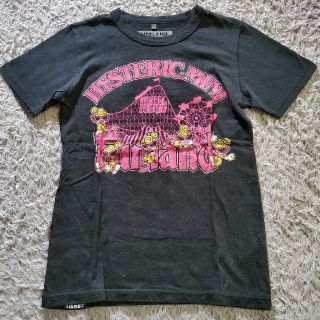 ヒステリックミニ(HYSTERIC MINI)の黒Tシャツ(Tシャツ/カットソー)