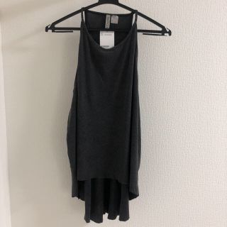 エイチアンドエム(H&M)のH&M  リブジャージータンクトップ(キャミソール)