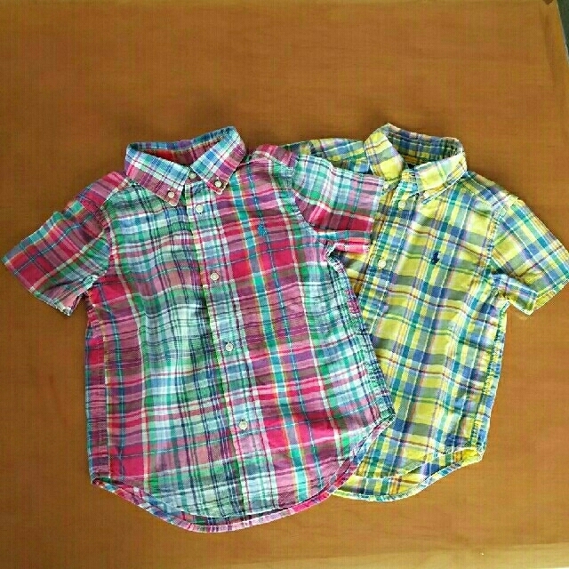 Ralph Lauren(ラルフローレン)の2枚 ラルフ と mizunoスニーカー キッズ/ベビー/マタニティのキッズ服男の子用(90cm~)(Tシャツ/カットソー)の商品写真