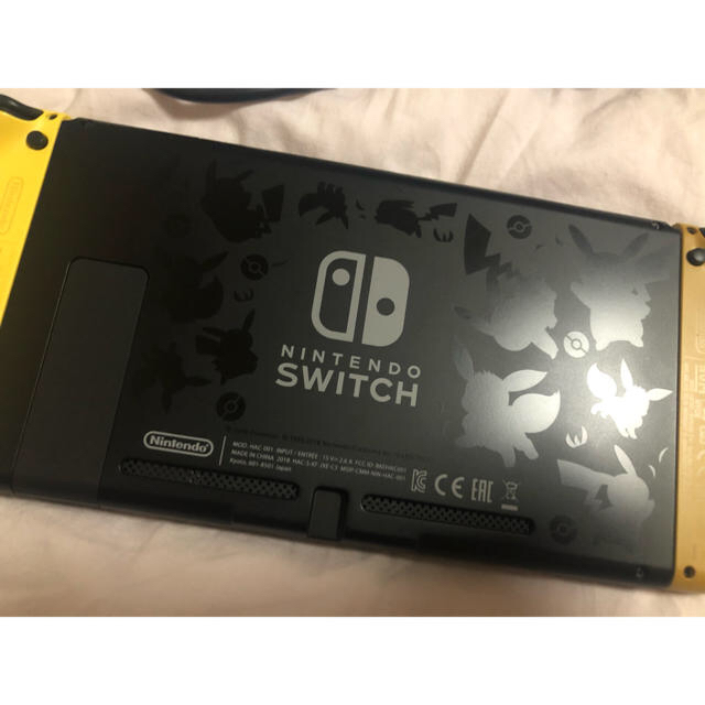 ポケモン　イーブイ&ピカチュウ柄の限定盤Switch