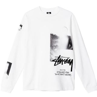 ステューシー(STUSSY)のSTÜSSY & MMW BIG PRINT LS TEE(Tシャツ/カットソー(七分/長袖))