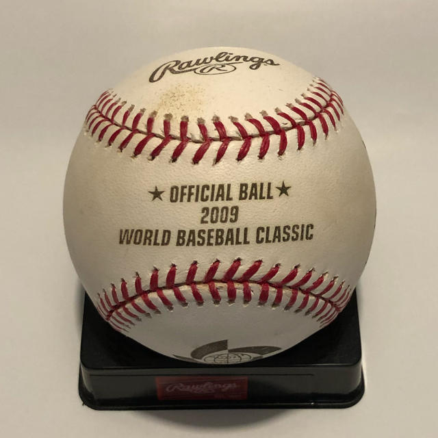 Rawlings(ローリングス)の2009年WBC優勝記念オフィシャルボール スポーツ/アウトドアの野球(記念品/関連グッズ)の商品写真