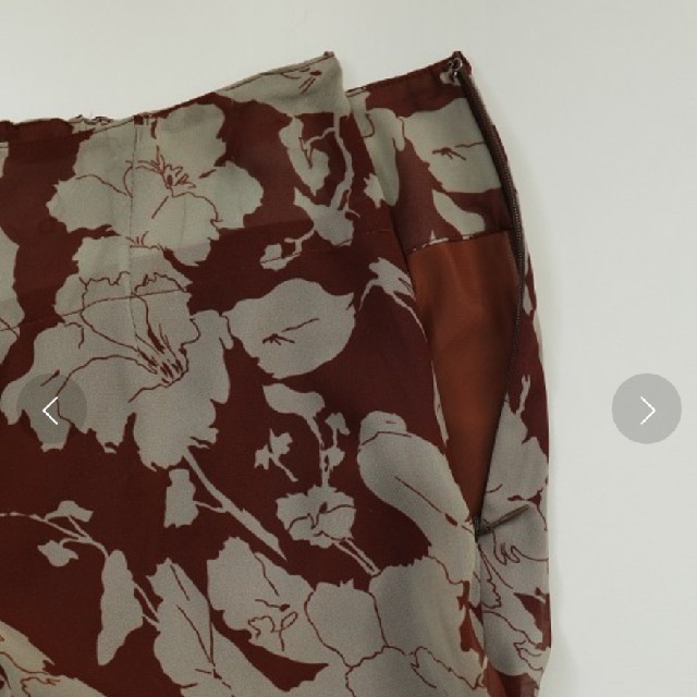TODAYFUL(トゥデイフル)のTODAYFUL ジョーゼットフラワースカート ブラック レディースのスカート(ロングスカート)の商品写真