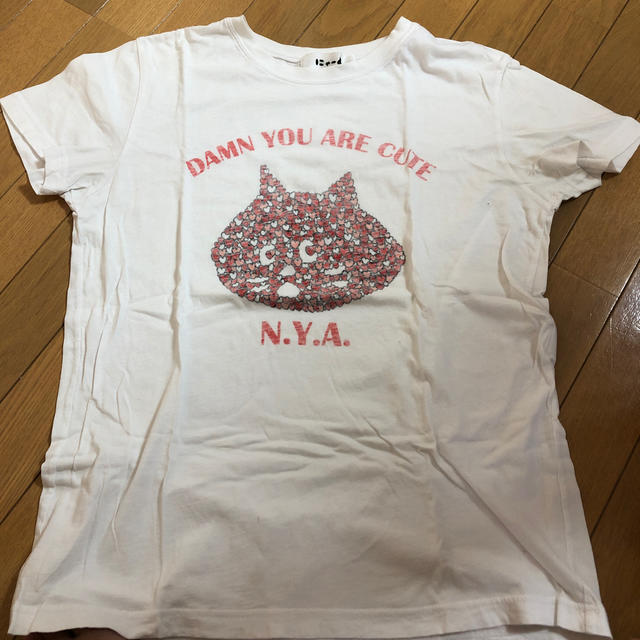 Ne-net(ネネット)のにゃーハートTシャツ メンズのトップス(Tシャツ/カットソー(半袖/袖なし))の商品写真