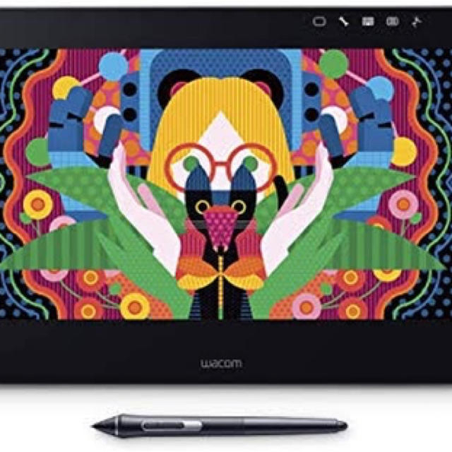 Wacom(ワコム)のWacom 液タブ Wacom Cintiq Pro 13＋モバイルスタンド スマホ/家電/カメラのPC/タブレット(PC周辺機器)の商品写真