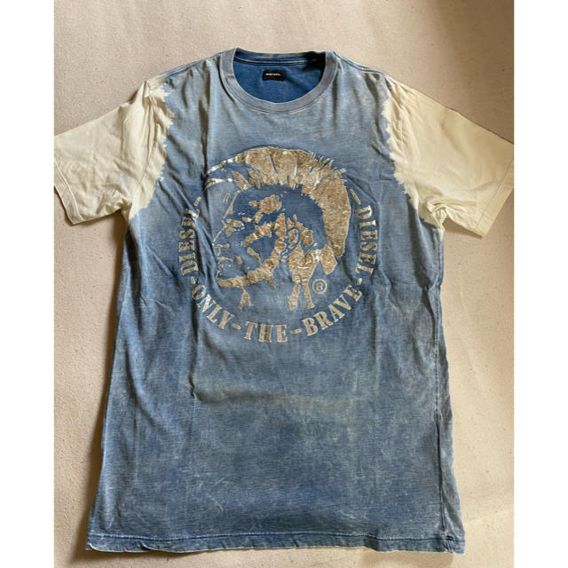 DIESEL(ディーゼル)のDIESEL✩.*˚モヒカンTシャツ✩.*˚XL✩.*˚USED メンズのトップス(Tシャツ/カットソー(半袖/袖なし))の商品写真