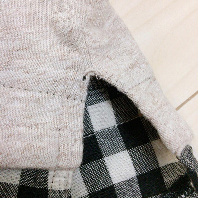 BREEZE(ブリーズ)のBREEZE 裾切り替え 半袖 Tシャツ 110cm キッズ/ベビー/マタニティのキッズ服男の子用(90cm~)(Tシャツ/カットソー)の商品写真