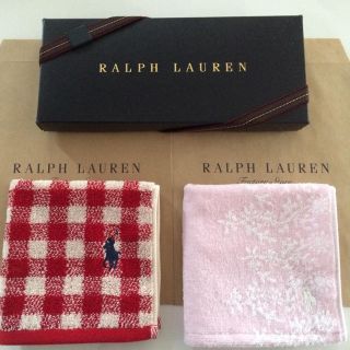 ラルフローレン(Ralph Lauren)のセール♪ギフト♡ラルフ タオルハンカチ(ハンカチ)