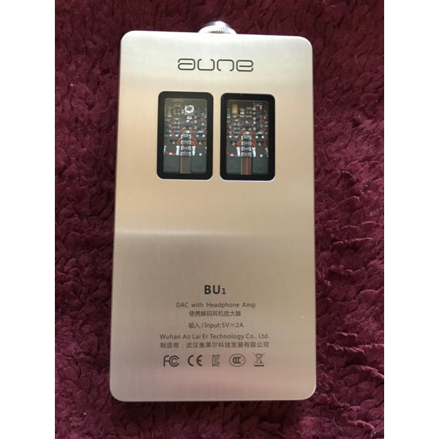 aune audio BU1 ポータブルヘッドホンアンプ 最前線の www