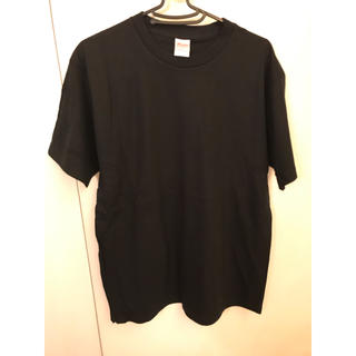 ザラ(ZARA)の新品 無地 Tシャツ 黒 L(Tシャツ(半袖/袖なし))