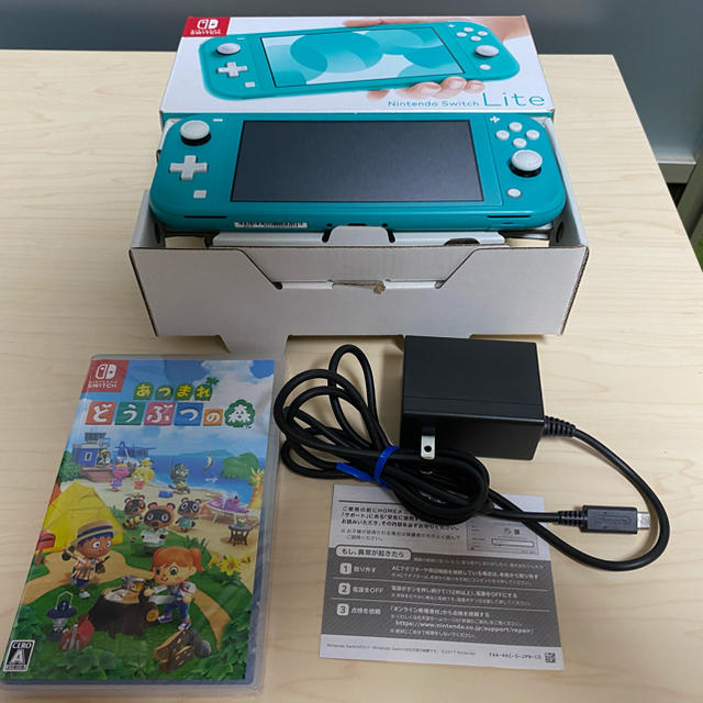 Nintendo Switch Lite ターコイズ あつ森 セット