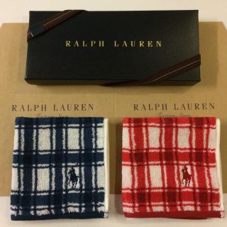 ラルフローレン(Ralph Lauren)のセール♪ギフト♡ラルフ タオルハンカチ(ハンカチ)