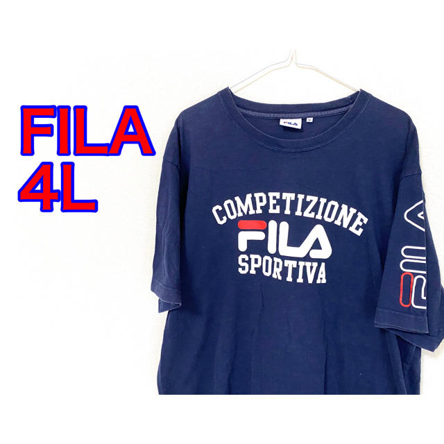 FILA(フィラ)のFILA フィラ　Tシャツ　ビッグサイズ　オーバーサイズ　ビッグシルエット メンズのトップス(Tシャツ/カットソー(半袖/袖なし))の商品写真