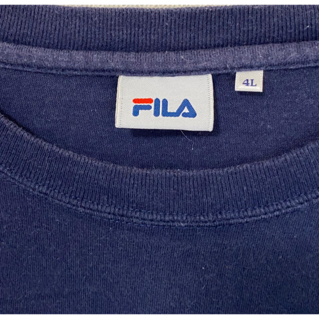 FILA(フィラ)のFILA フィラ　Tシャツ　ビッグサイズ　オーバーサイズ　ビッグシルエット メンズのトップス(Tシャツ/カットソー(半袖/袖なし))の商品写真