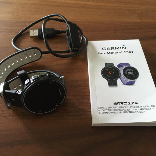 GARMIN(ガーミン)のきらきら様専用GARMIN ForeAthlete 230J  付属品 スポーツ/アウトドアのランニング(その他)の商品写真