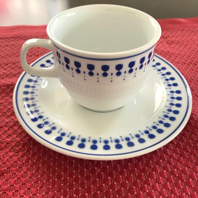 Noritake(ノリタケ)のノリタケ　カップ&ソーサー  Norikate Primadura 5004  インテリア/住まい/日用品のキッチン/食器(食器)の商品写真