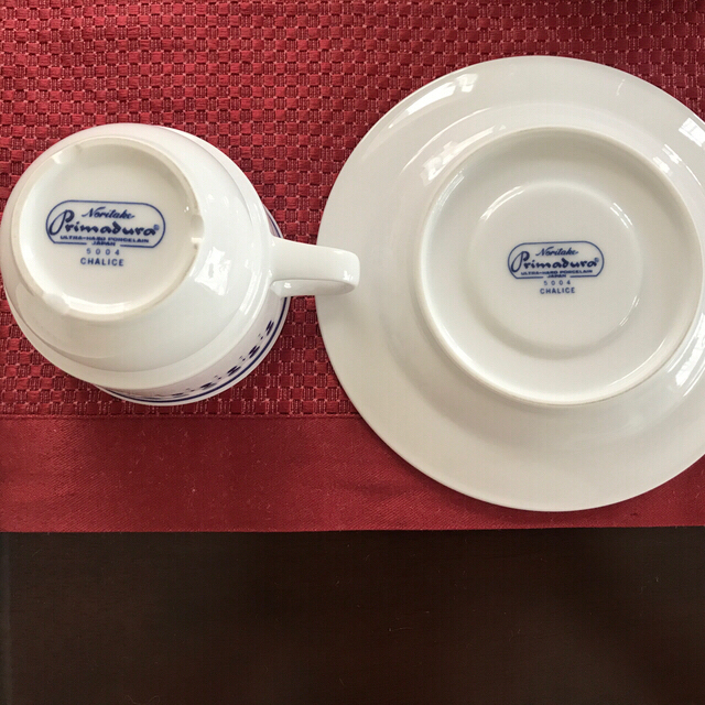 Noritake(ノリタケ)のノリタケ　カップ&ソーサー  Norikate Primadura 5004  インテリア/住まい/日用品のキッチン/食器(食器)の商品写真