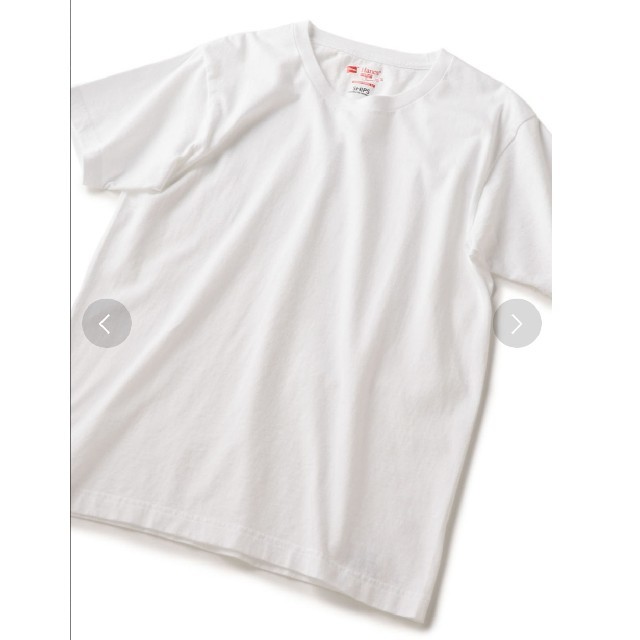 Hanes(ヘインズ)のHanes×SHIPS　Tシャツ Sサイズ 2枚組 ホワイト&ブラック メンズのトップス(Tシャツ/カットソー(半袖/袖なし))の商品写真