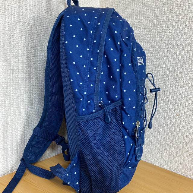 Coleman(コールマン)の【美品】コールマンリュック⭐︎ネイビー/ドット キッズ/ベビー/マタニティのこども用バッグ(リュックサック)の商品写真