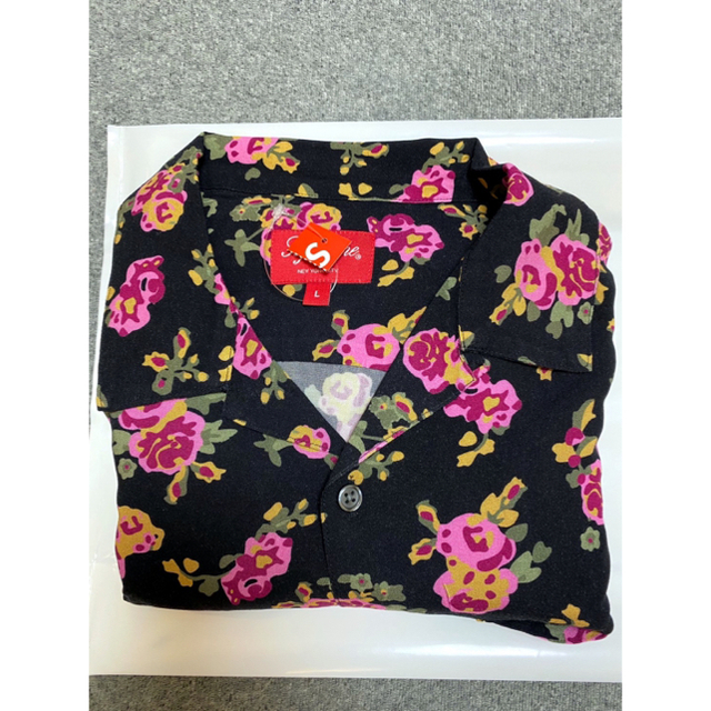 Supreme Floral Rayon S/S Shirt Black L 1