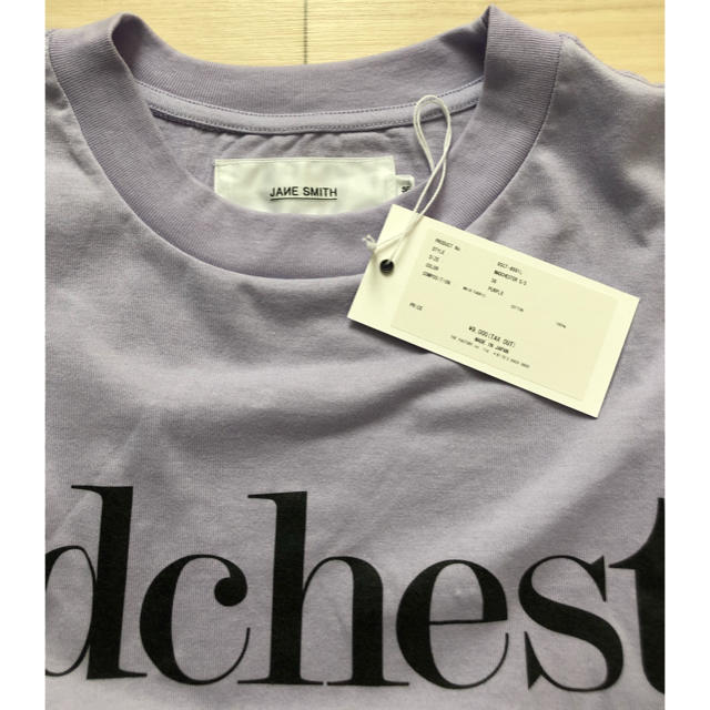 Plage(プラージュ)のJANE SMITH MADCHESTER S/S Tシャツ レディースのトップス(Tシャツ(半袖/袖なし))の商品写真