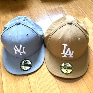 ニューエラー(NEW ERA)のNEW ERA ニューエラ　キャップ　2個　NY LA (キャップ)