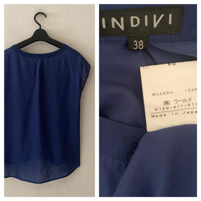 INDIVI(インディヴィ)のINDIVI♡プルオーバーシャツ レディースのトップス(シャツ/ブラウス(半袖/袖なし))の商品写真