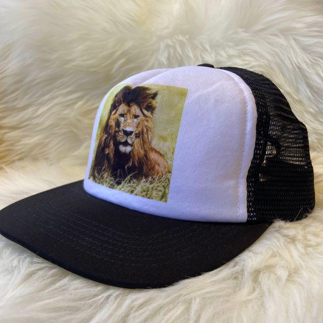 新品 Supreme Lion Mesh Back 5 Panel cap